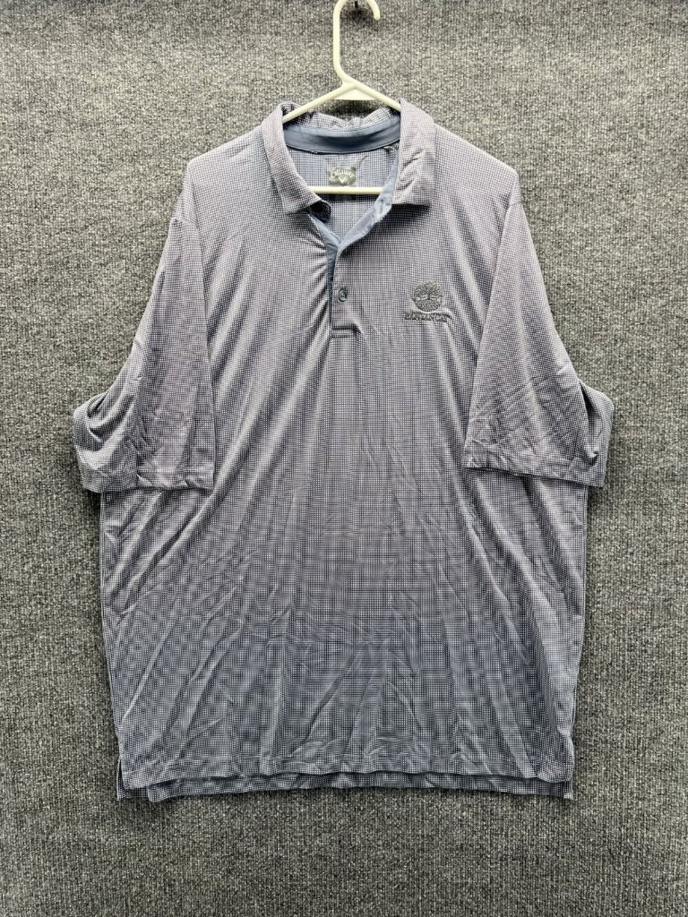Callaway Polo Shirt Mens XL Blue Opti-Dri Golf Performance banyan cay golf